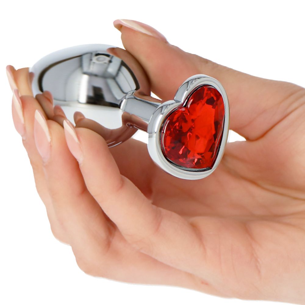 Plug Anale Heart Ø 3,2 cm
