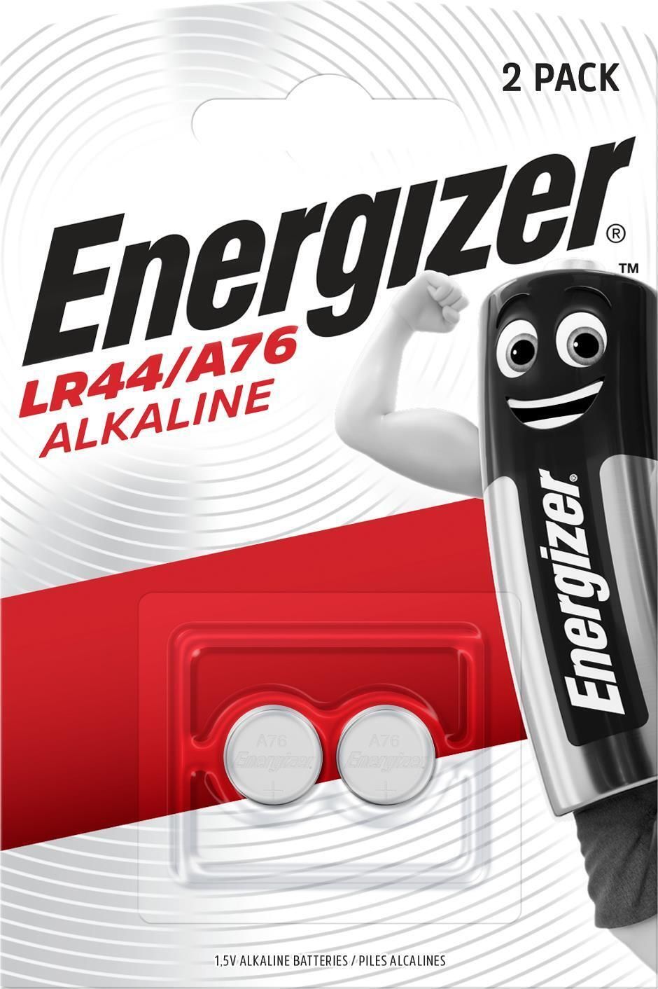 Energizer LR44 - Alkaline - Batterie a Bottone