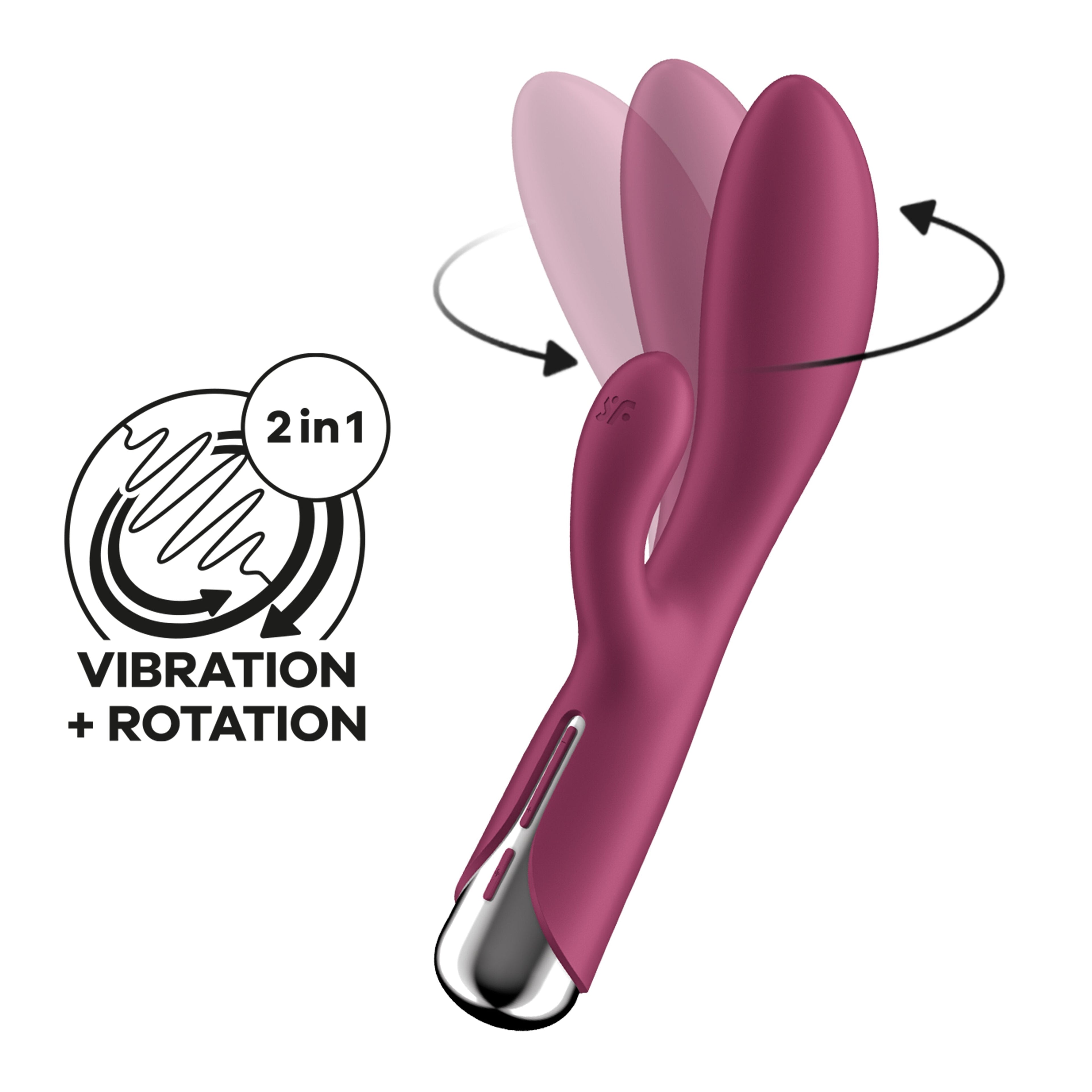 Vibratore Rabbit Spinning 1